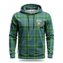 Duncan Ancient Tartan Crest Hoodie