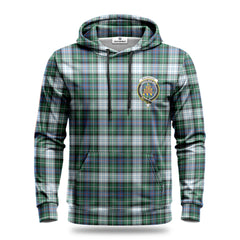MacKenzie Dress Ancient Tartan Crest Hoodie