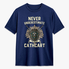 Cathcart Tartan Crest 2D T-shirt - Never Underestimate Style
