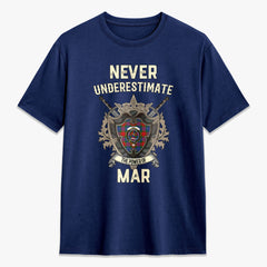Mar Tartan Crest 2D T-shirt - Never Underestimate Style