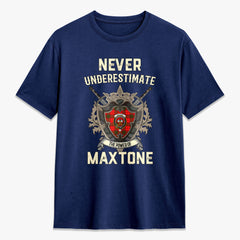 Maxtone Tartan Crest 2D T-shirt - Never Underestimate Style