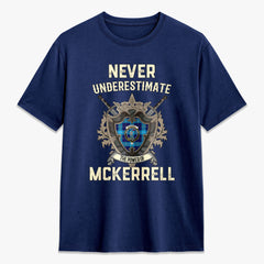 McKerrell Tartan Crest 2D T-shirt - Never Underestimate Style