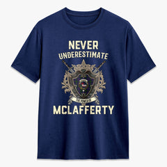 McLafferty Tartan Crest 2D T-shirt - Never Underestimate Style