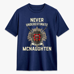 McNaughten Tartan Crest 2D T-shirt - Never Underestimate Style