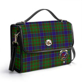Adam Tartan Crest Satchel Bag