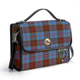 Anderson Modern Tartan Crest Satchel Bag