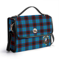 Home Ancient Tartan Crest Satchel Bag