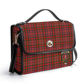 MacAlister Modern Tartan Crest Satchel Bag