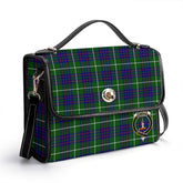 MacIntyre Hunting Modern Tartan Crest Satchel Bag