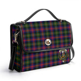 MacLennan Modern Tartan Crest Satchel Bag