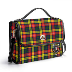 McIndoe Tartan Crest Satchel Bag