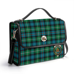McKenzie Ancient Tartan Crest Satchel Bag