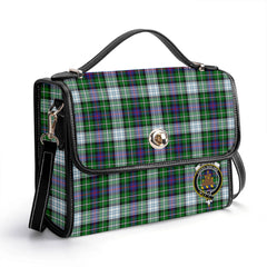 McKenzie Dress Modern Tartan Crest Satchel Bag