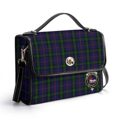McLafferty Tartan Crest Satchel Bag