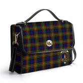 McLellan Modern Tartan Crest Satchel Bag