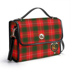 McPhee Tartan Crest Satchel Bag