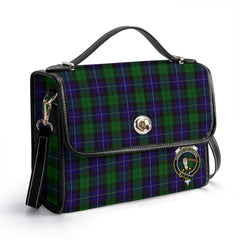 Mitchell Tartan Crest Satchel Bag