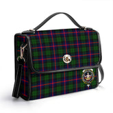 Urquhart Modern Tartan Crest Satchel Bag