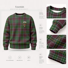 Crosbie Tartan Crest Sweater