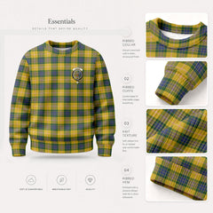 Fraser (of Lovat) Yellow Tartan Crest Sweater