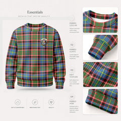Glass Tartan Crest Sweater