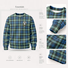 Lamont Ancient Tartan Crest Sweater