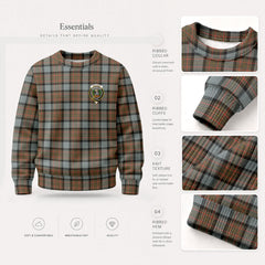 MacLaren Weathered Tartan Crest Sweater