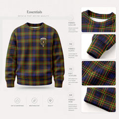 MacLellan Modern Tartan Crest Sweater