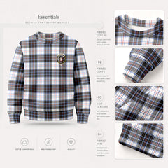 MacRae Dress Modern Tartan Crest Sweater