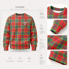 McLean of Duart Modern Tartan Crest Sweater