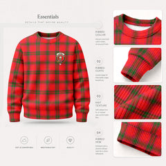 McNab Modern Tartan Crest Sweater