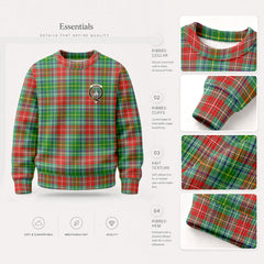 Muirhead Tartan Crest Sweater
