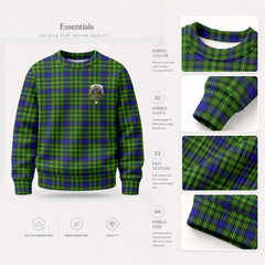 Rollo Modern Tartan Crest Sweater