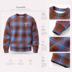 Trotter Tartan Crest Sweater