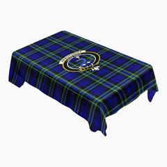 Arbuthnot Modern Tartan Crest Tablecloth