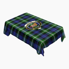 Baillie Modern Tartan Crest Tablecloth