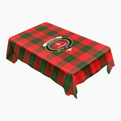 Erskine Modern Tartan Crest Tablecloth