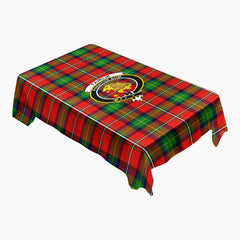 Fairlie Tartan Crest Tablecloth