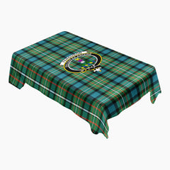 Ferguson Ancient Tartan Crest Tablecloth