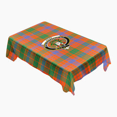Ross Ancient Tartan Crest Tablecloth
