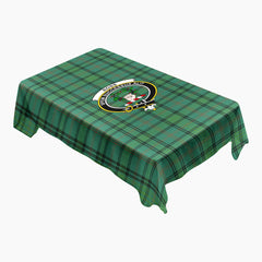 Ross Hunting Ancient Tartan Crest Tablecloth