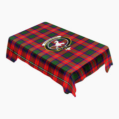 Roxburgh District Tartan Crest Tablecloth