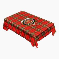 Scott Modern Tartan Crest Tablecloth