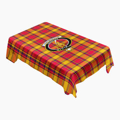 Scrymgeour Tartan Crest Tablecloth