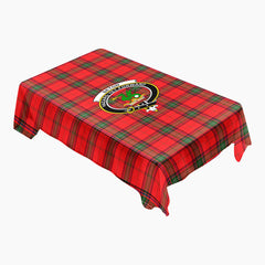 Seton Modern Tartan Crest Tablecloth