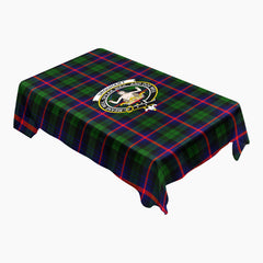 Urquhart Modern Tartan Crest Tablecloth