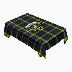 Watson Modern Tartan Crest Tablecloth