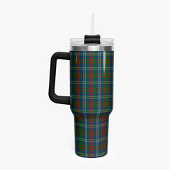 Cathcart Tartan Crest 40 oz Insulated Tumbler with Handle