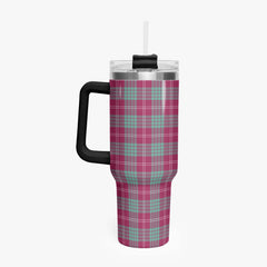 Crawford Ancient Tartan Crest 40 oz Insulated Tumbler with Handle