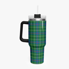 Duncan Ancient Tartan Crest 40 oz Insulated Tumbler with Handle